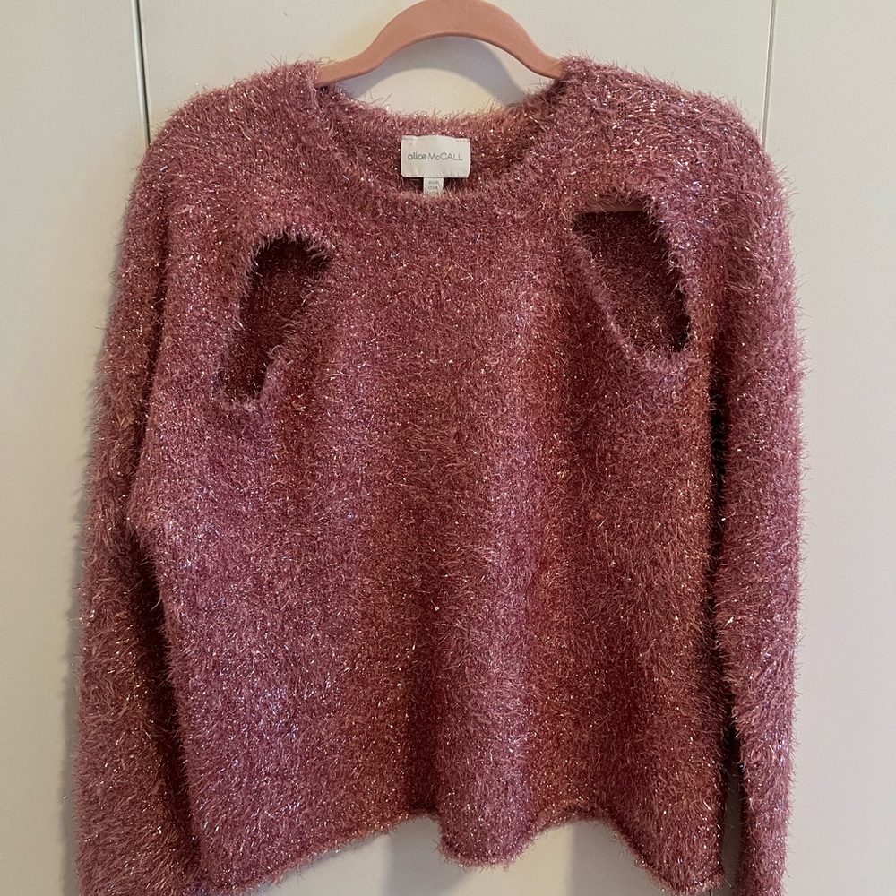 Alice McCall “On Hold” Pink Sweater
